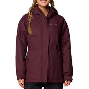 Columbia Women's Hikebound Insulated Jacket Purple/Maroon Size Medium